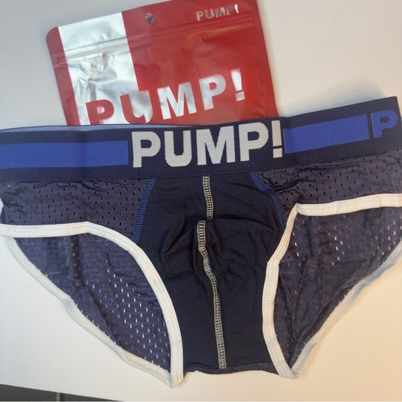 PUMP! Men’s Briefs Bundle - Set of 5 - Size Large - Mesh & Cotton - Picture 2 of 7